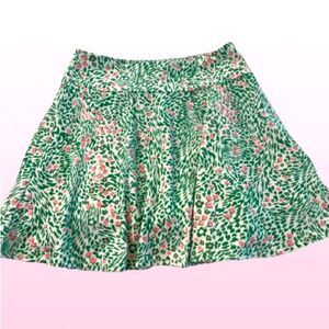 Skater Mini Skirt with Pleats